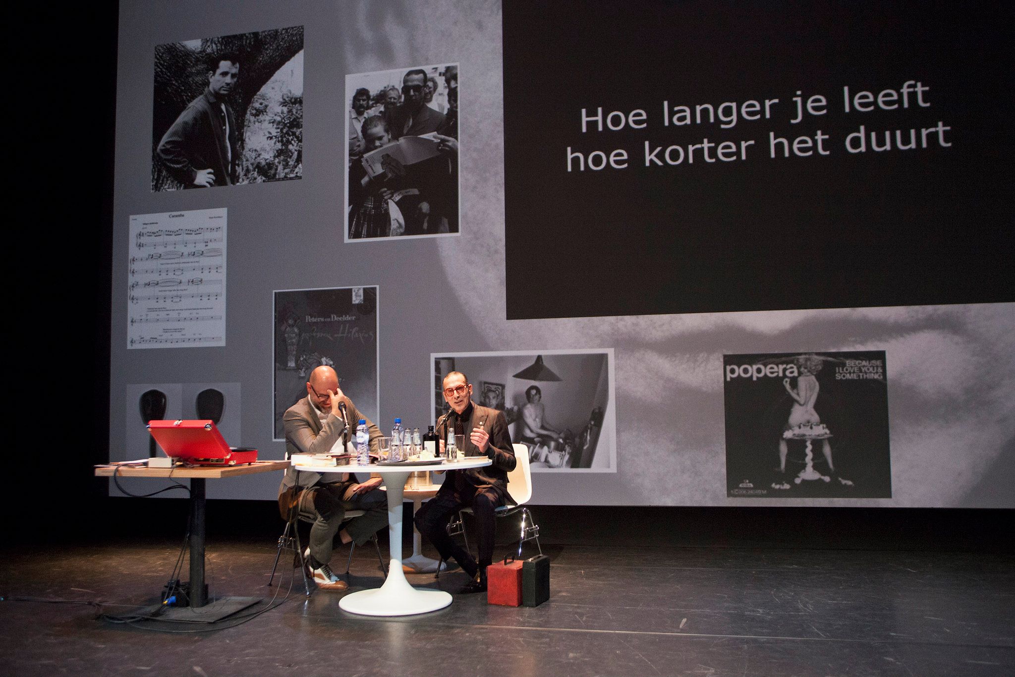 ©Tineke de Lange — met Bas Kwakman en Jules Deelder