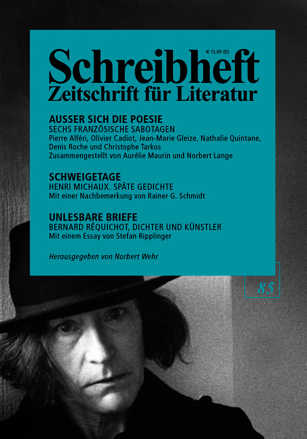 Het actuele nummer van het gerenommeerde Duitse literaire tijdschrift met Anneke Brassinga 